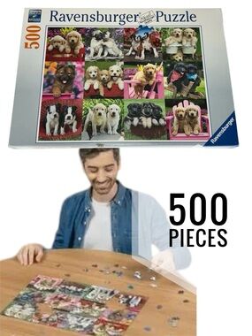 Ravensburger "Puppy Pals" 500-piece jigsaw puzzle